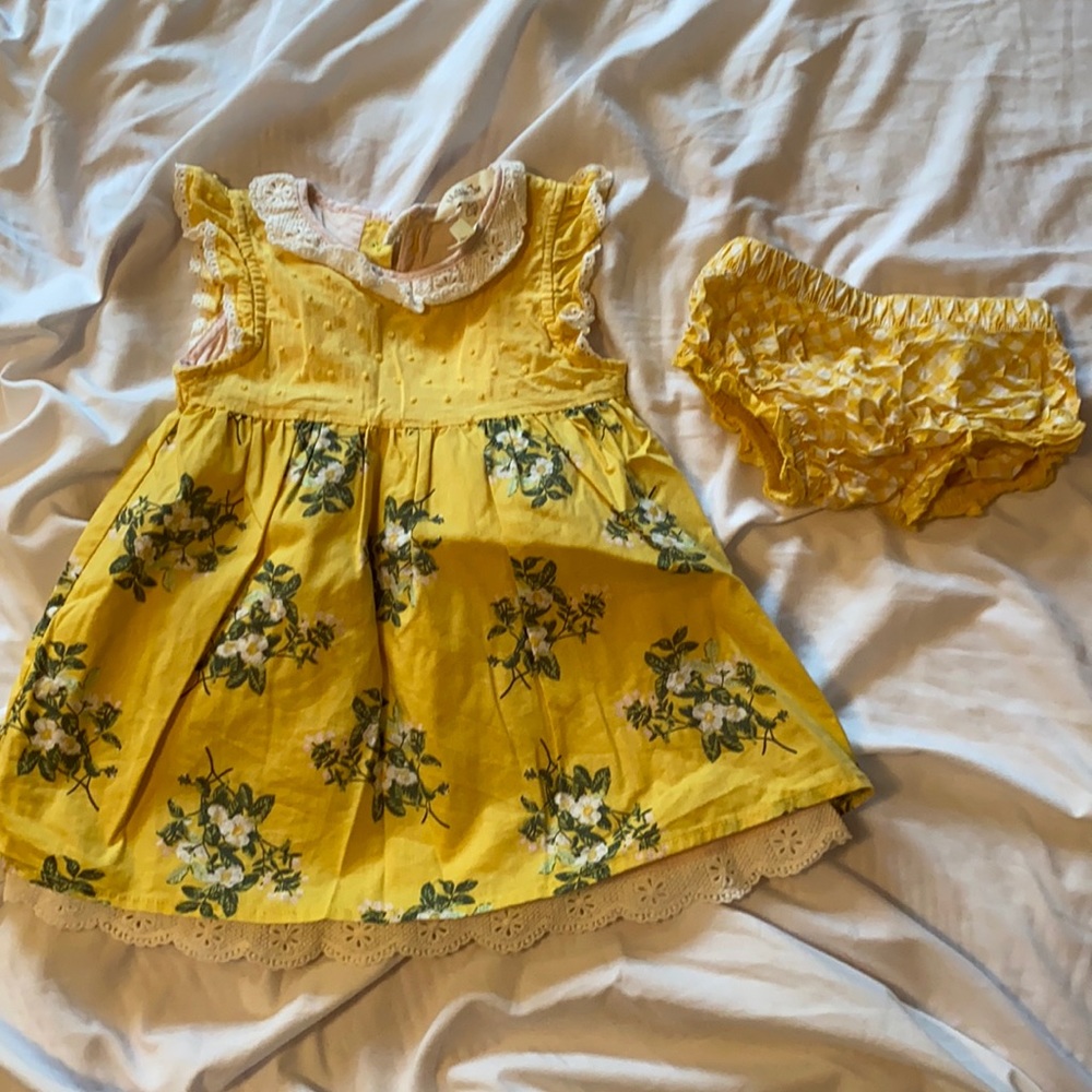 Matilda Jane Infant Dress with Diaper Cover